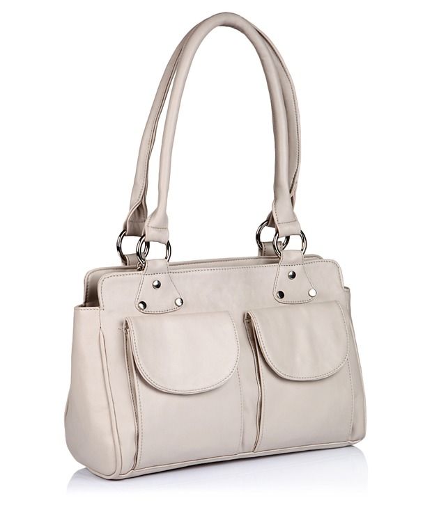 Download Butterflies BNS0257 White Front 2 Pocket Shoulder Bag ...