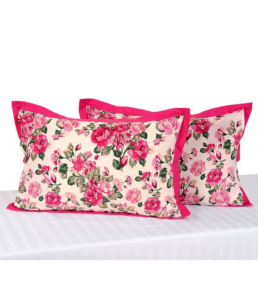     			Swayam Pack of 2 Pink Pillow Cover
