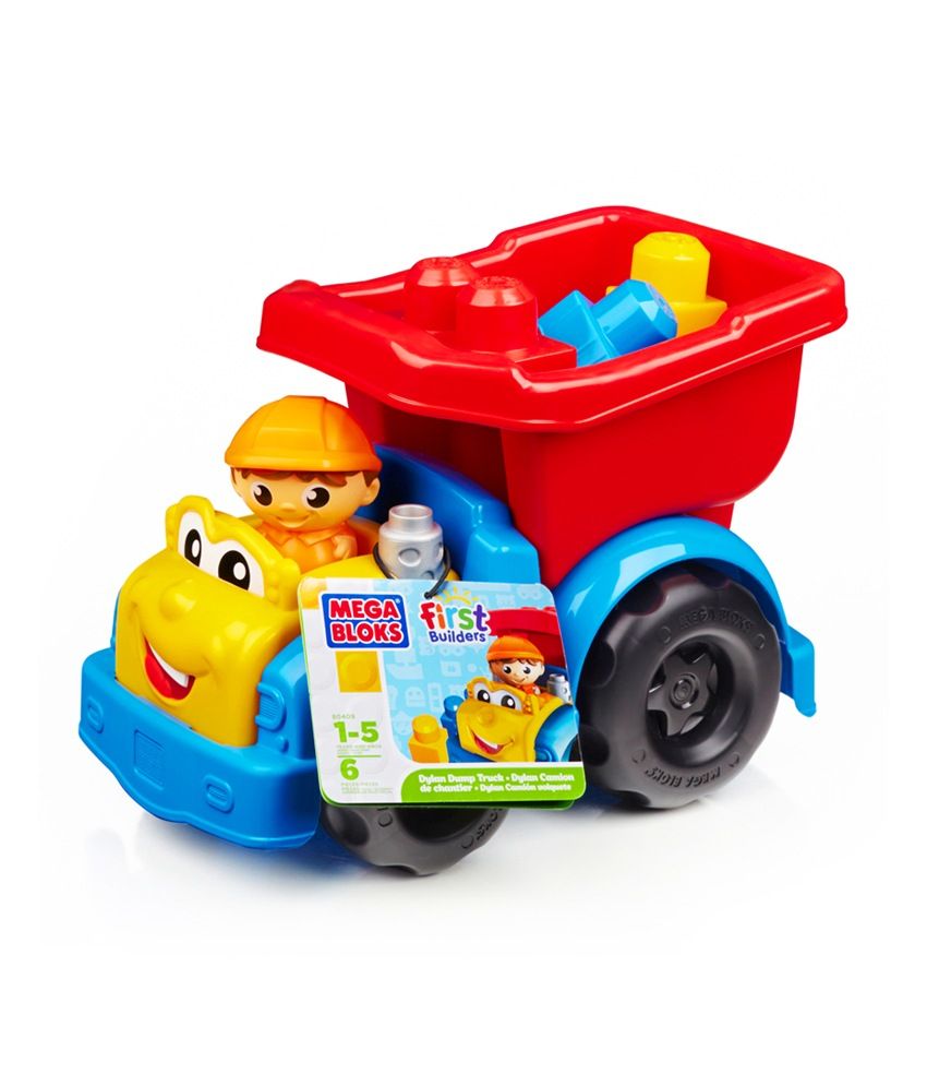 Mega Bloks Lil Vehicles Dylan Dump Truck Baby Toys - Buy Mega Bloks Lil ...