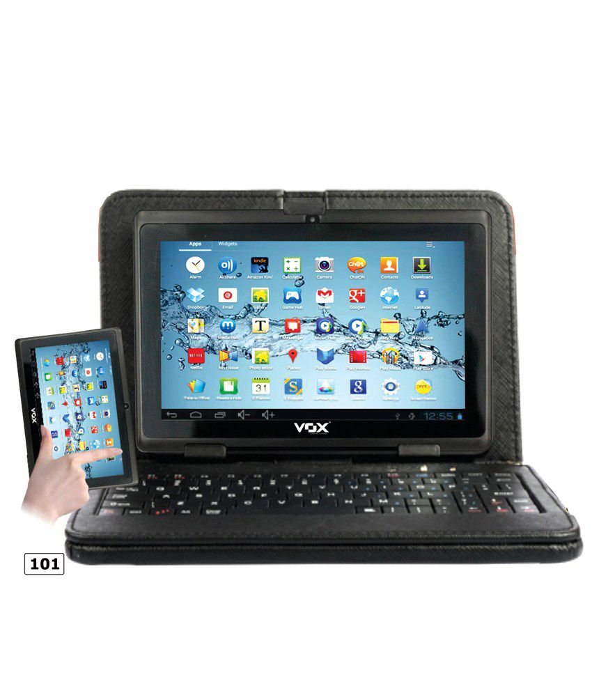 VOX V101 SIM Calling Tablet Cum Mini Laptop with Keyboard ...