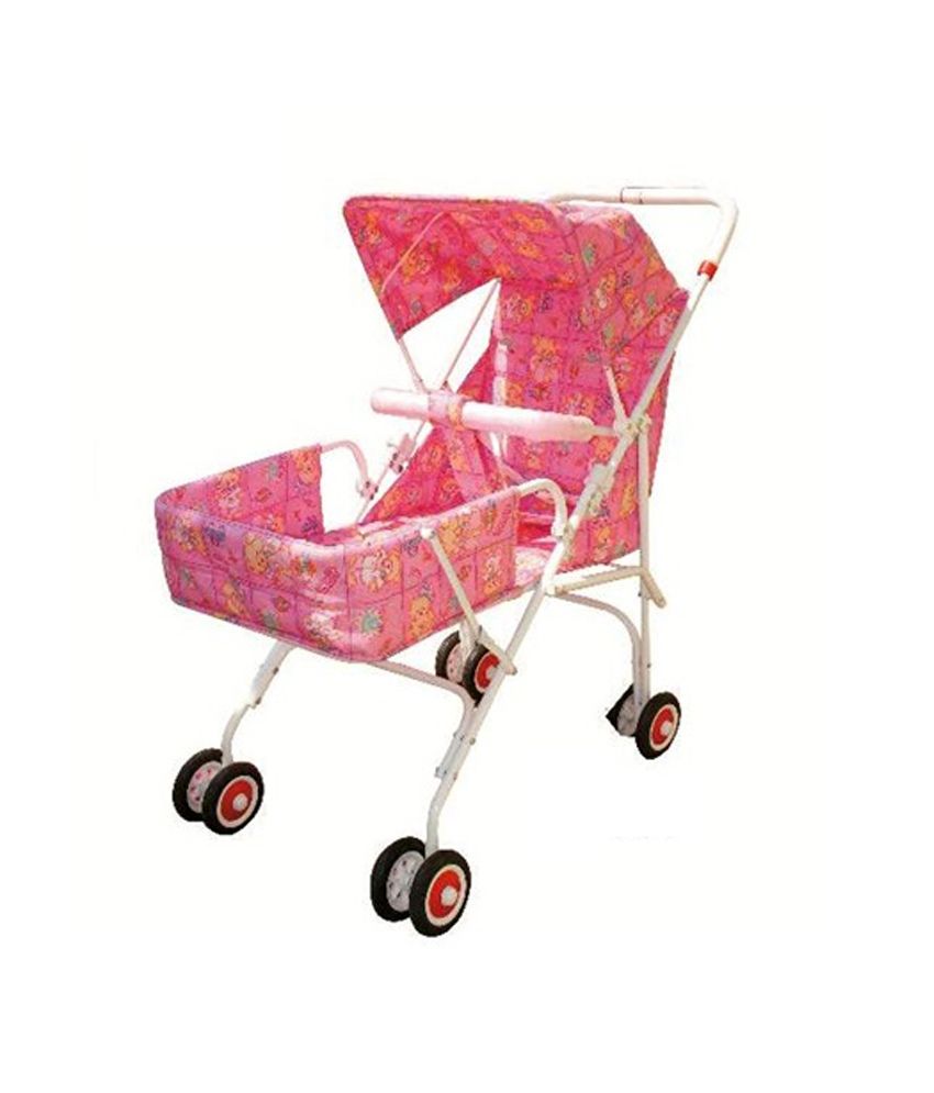 light pink pram