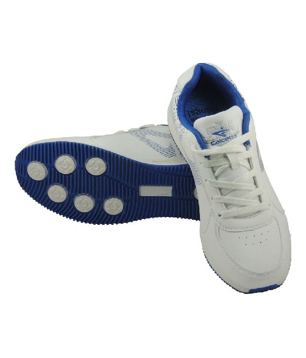 calcetto white shoes