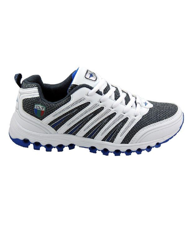 Calcetto White &amp; Blue Sport Shoes Buy Calcetto White