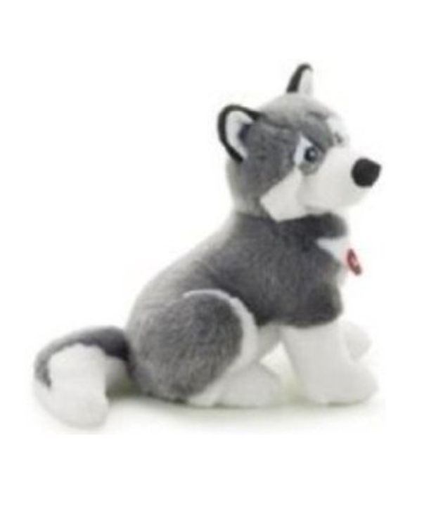 blue magic husky stuffed toy