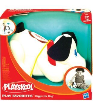 playskool pull along dog