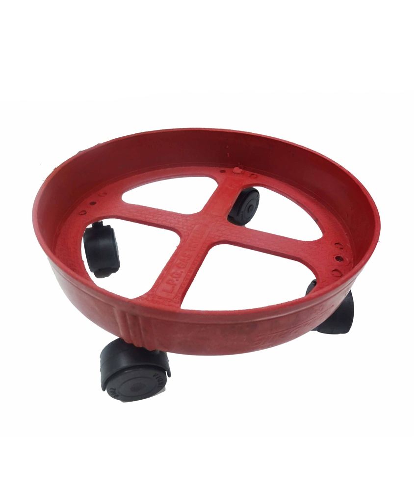 AXSGlow Red Plastic Kitchen Stands Gas Cylinder Trolley Buy AXSGlow