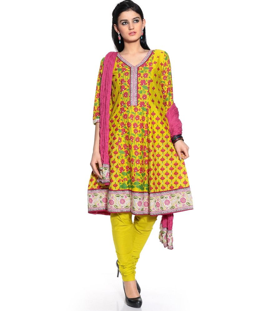 Biba Green Salwar Suits - Buy Biba 