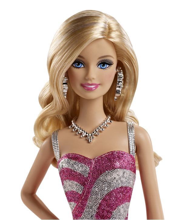 Barbie Pink And Fabulous Doll Ruffle Gown Fashion Dolls Buy Barbie