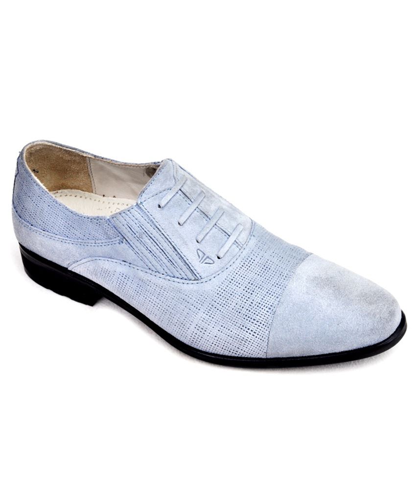 sky blue formal shoes