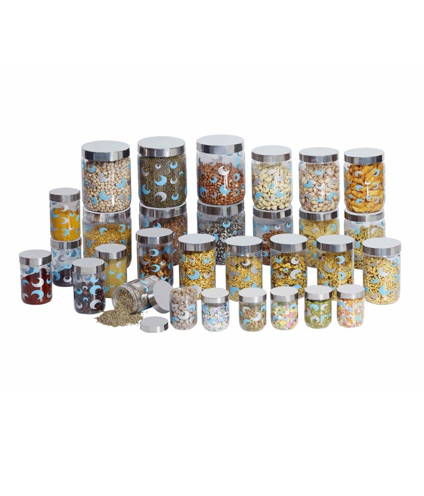 Steelo 30 Pcs Pet Container Set 50 Ml X 5 200 500 Steelo 30 Pcs Pet Container Set 50 Ml X 5