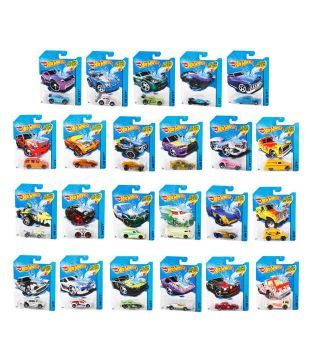 hot wheels colour changing car set
