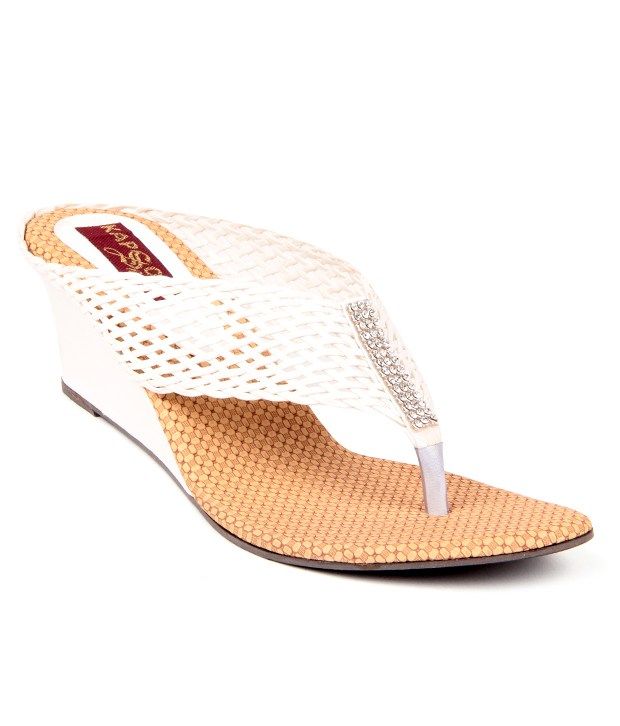 cheap white wedges