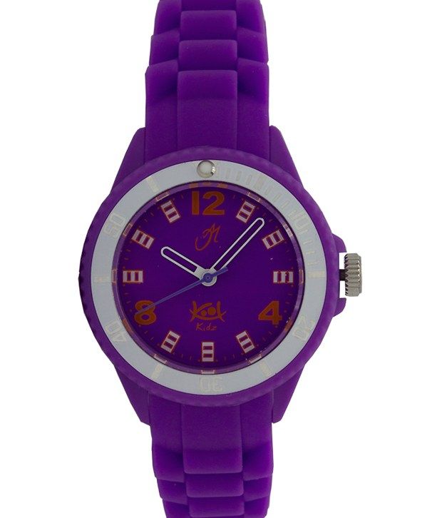 Kool Kidz Dmk-004-Pr 01 Purple Analog Watch Price in India: Buy Kool ...