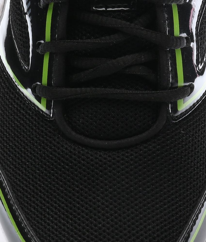 reebok black and green shoes