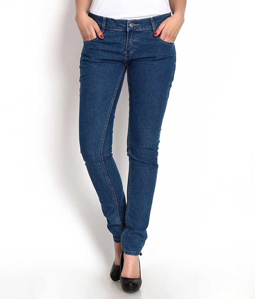 Fizzaro Blue Cotton Jeans Buy Fizzaro Blue Cotton Jeans Online at
