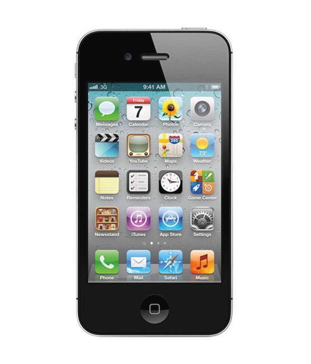 Apple ( 8GB , 512 MB ) Black Mobile Phones Online at Low ...