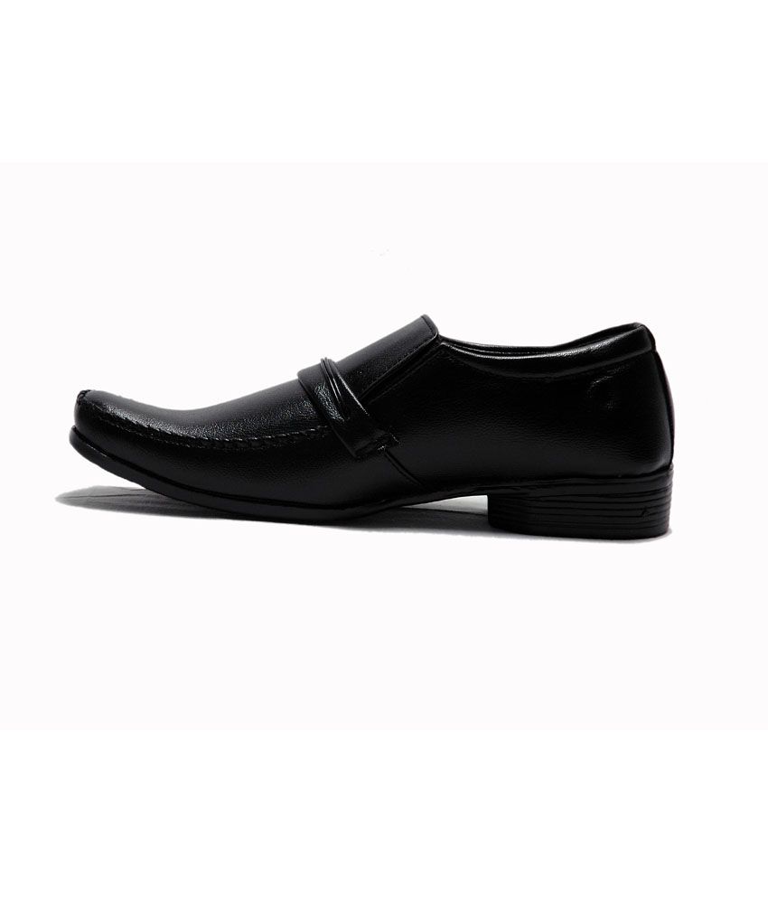 AT Classic Black Formal Shoes Price in India- Buy AT Classic Black ...