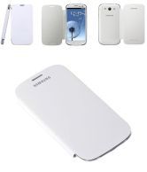 Casem Samsung Galaxy Core I8260/I8262 White Flip Case Cover Flip Cover