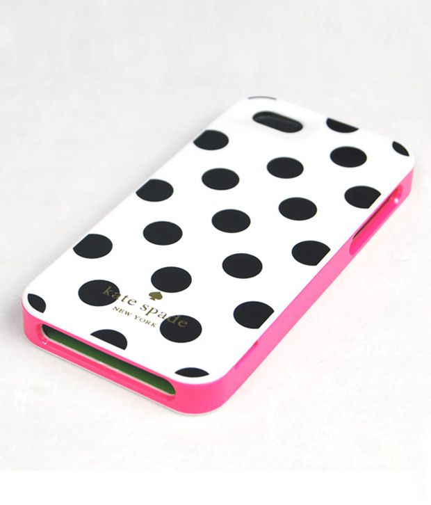 Kate Spade Designer Back Case for iPhone 5 Polka Dots White - Printed Back  Covers Online at Low Prices | Snapdeal India