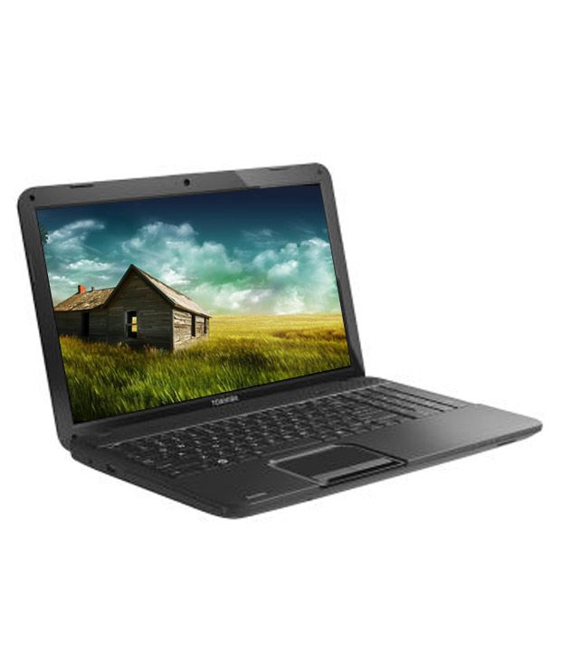 Toshiba Satellite C850-X0011 Laptop (PSC74G-00S001) (Core i5-3210M-2GB-500GB-39.62cm (15.6)-DOS- Integrated  4000) (Glossy Precious Black with Crossline Pattern)