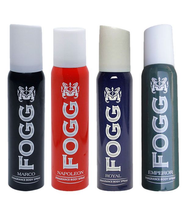 Fogg Men (Marco, Napoleon, Royal, Emperor) Body Spray - Each 120 ml
