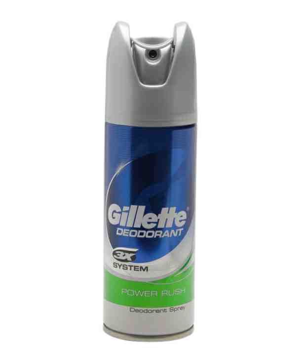 Дезодорант Gillette спрей Power rush 150мл (3014260327354)