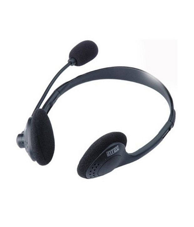 Intex Multimedia Headphone Standard Black