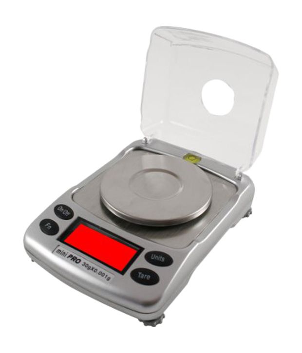 American Weigh Silver Case Plastic 50 by 0.001 G Compact Precision