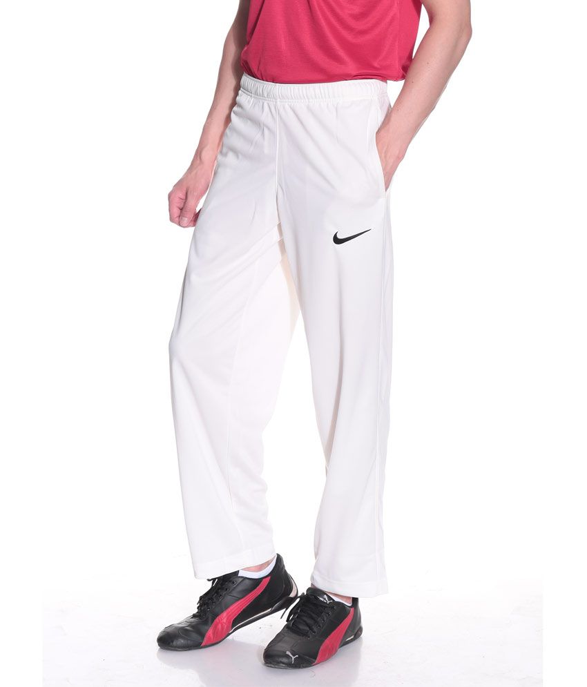 nike solid men's track pants