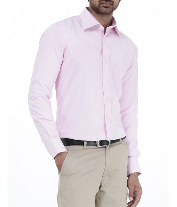 Genesis Light Pink Formal Shirt - Buy Genesis Light Pink Formal Shirt ...