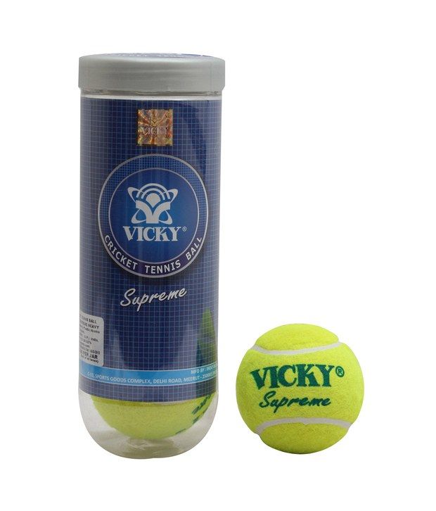 Vicky supreme cricket tennis ball clearance