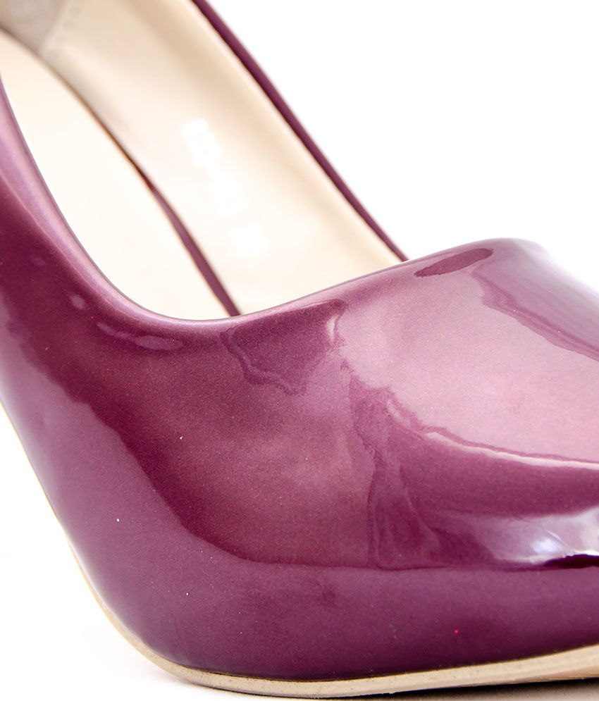purple stiletto sandals