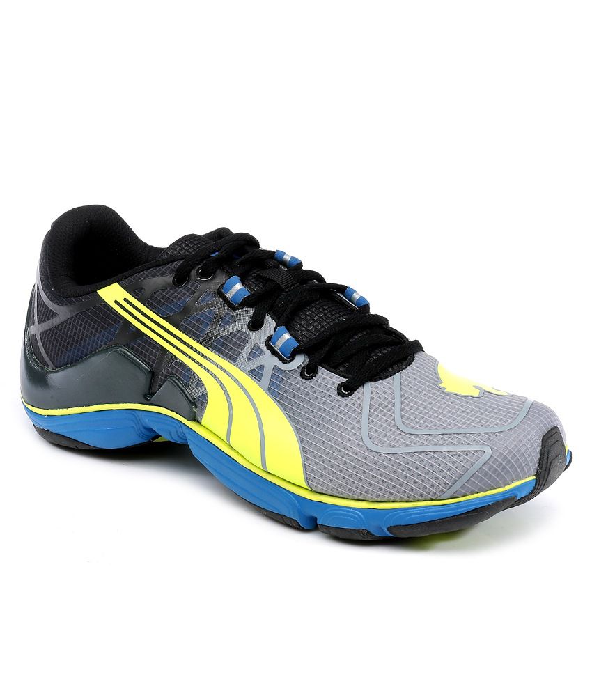 Puma Mobium Elite V2 Grey Running - Buy Puma Mobium Elite V2 Grey Running Shoes Online at Best Prices in India on Snapdeal