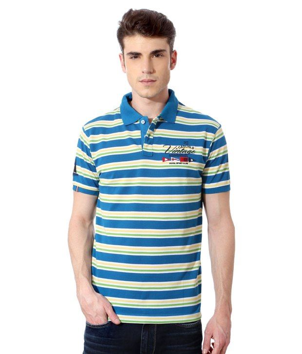 england polo shirt blue