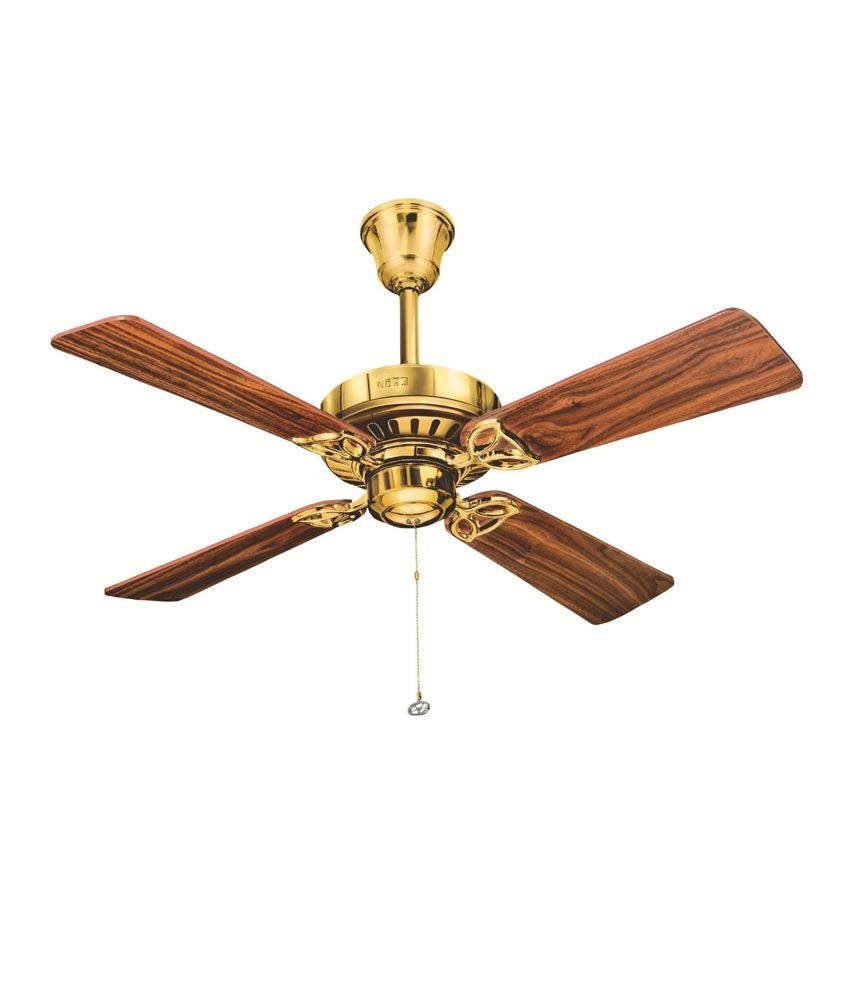 Usha Ceiling Fan Bright Brass Price In India Buy Usha Ceiling Fan 