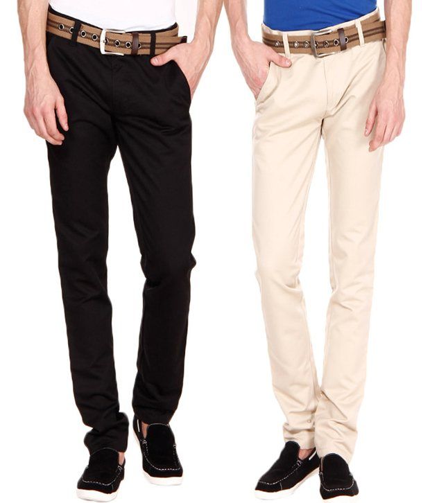 cream colour chinos combination