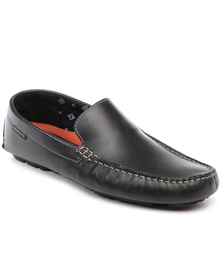 Red Tape Black Loafers Price in India- Buy Red Tape Black Loafers ...