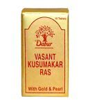 Dabur Vasant Kusumakar Ras (with Gold And Pearl) 100 Pills Pack