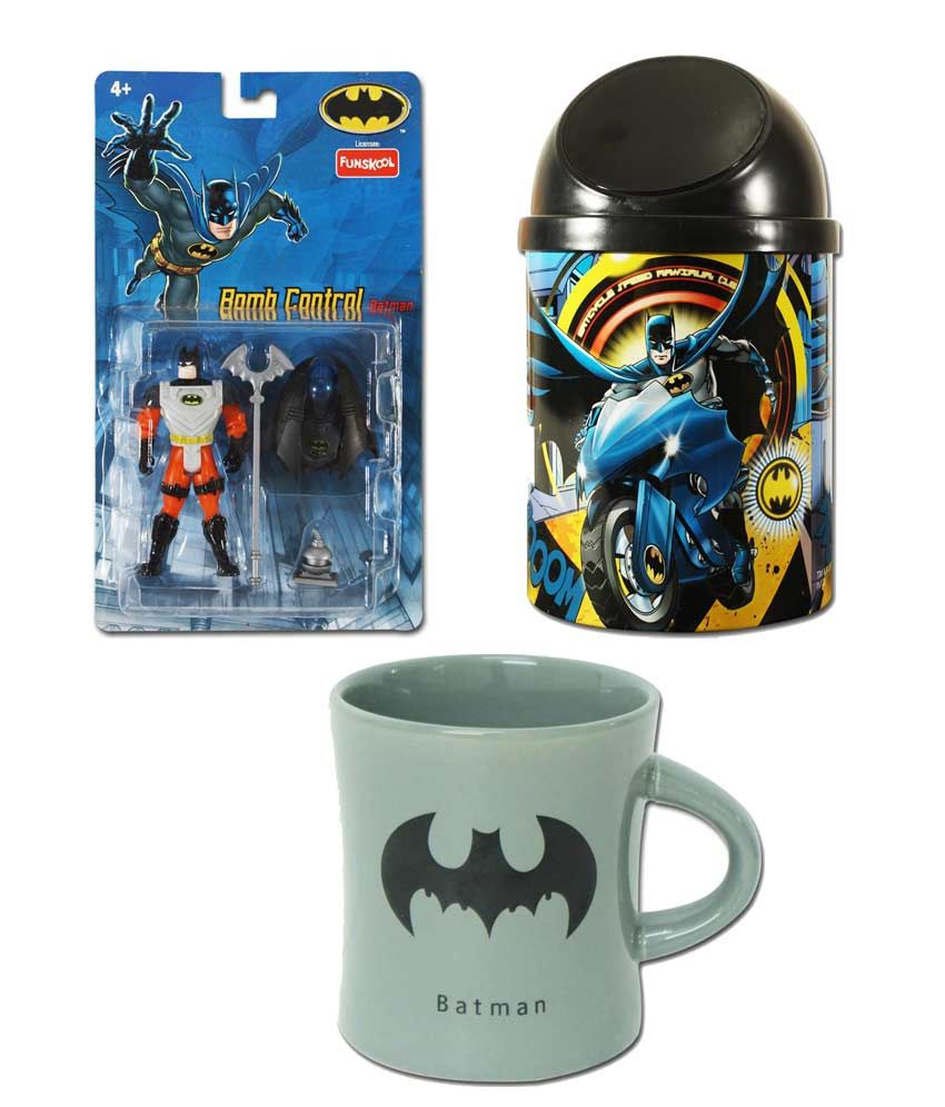 Batman Gift Set Combo - Buy Batman Gift Set Combo Online at Low Price -  Snapdeal