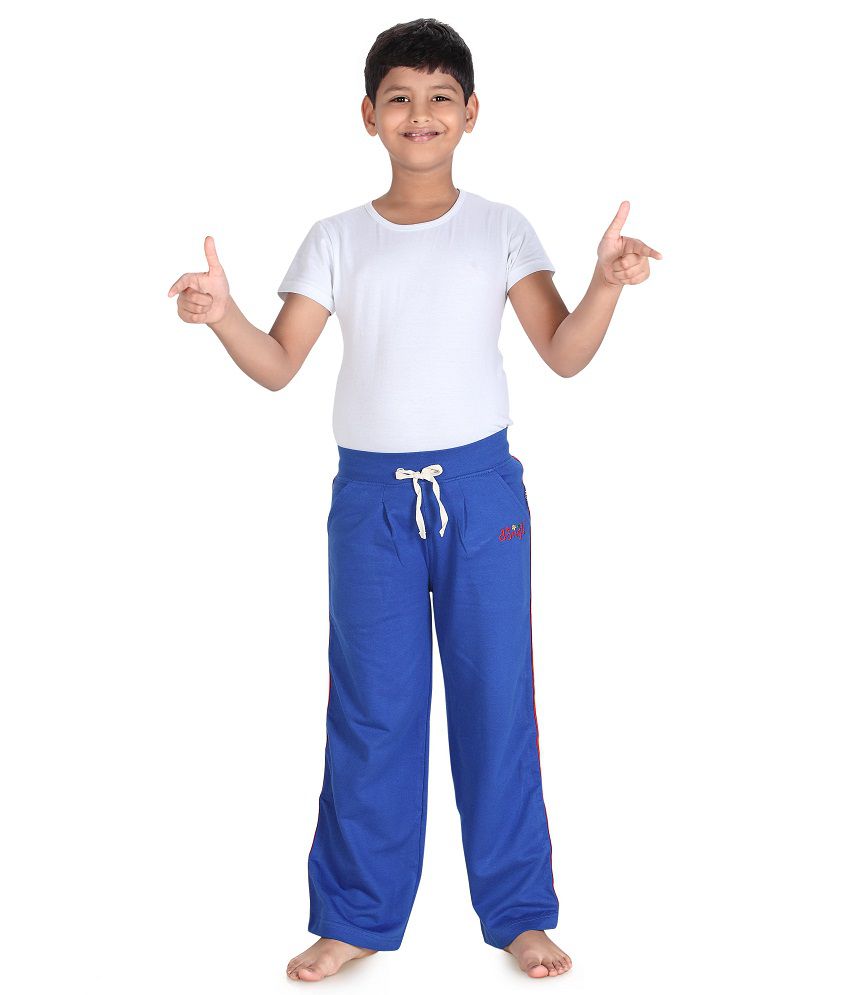     			DONGLI Blue Trackpants For Boys