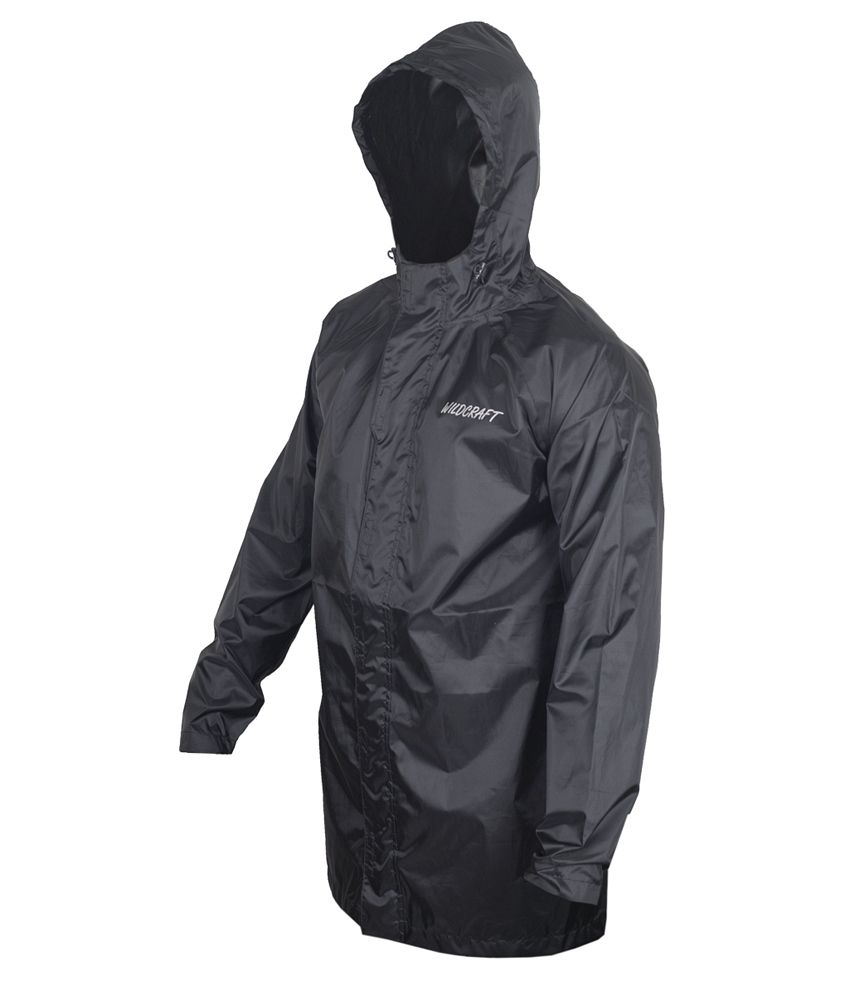 Buy Wildcraft Black Polyester Blend Full Round Neck Raincoats Online at ...