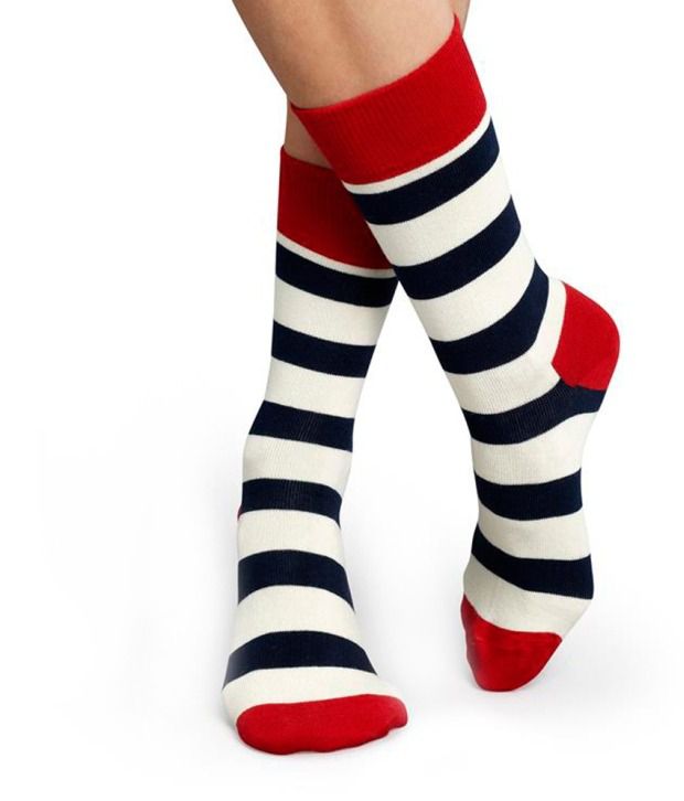 Happy Socks Unisex Sa01-045 Medium: Buy Online at Low Price in India ...