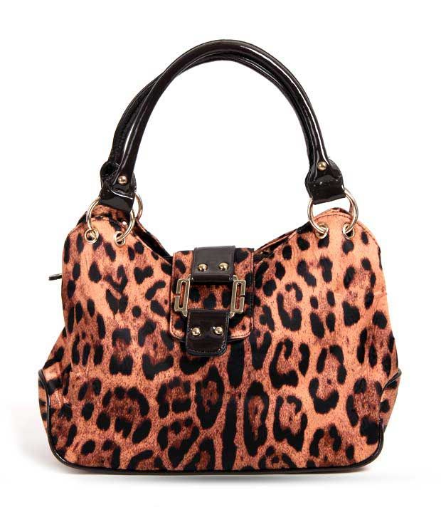 La Plaire Ravishing Animal Print Handbag