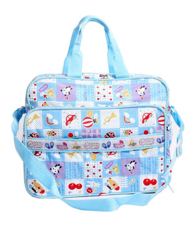 Buy WalletsnBags Pretty Sky Blue Baby Diaper Bag at Best Prices in India - Snapdeal