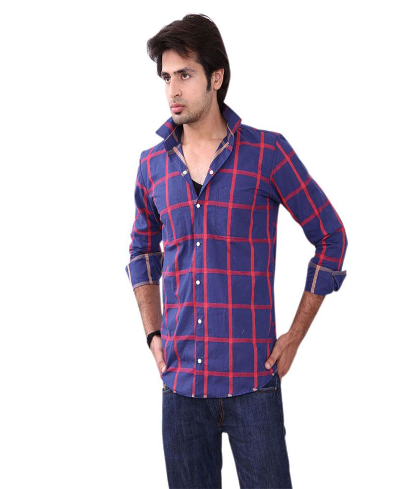 Bleu Men's Reversible Shirts - Buy Bleu Men's Reversible Shirts Online ...