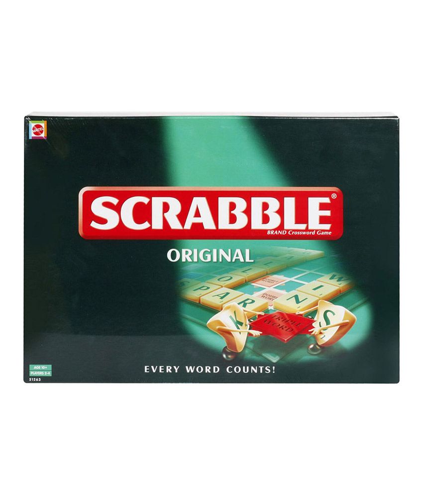 Mattel Scrabble Original [toy] Buy Mattel Scrabble