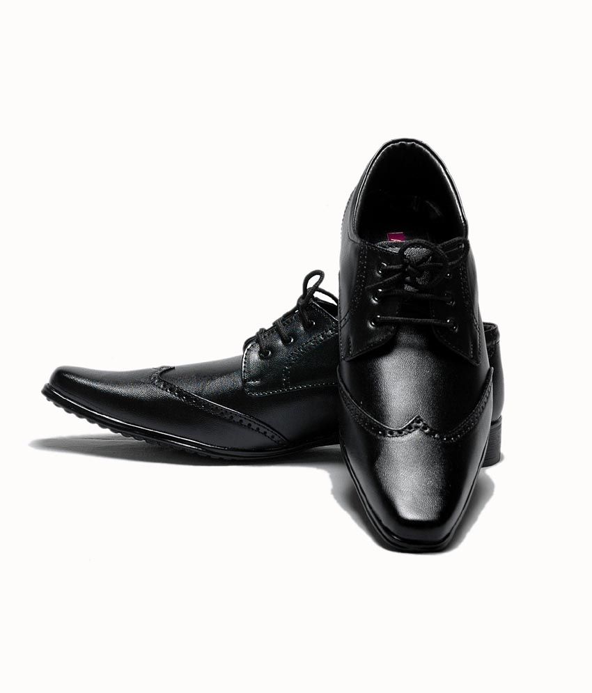 formal black shoes under 500