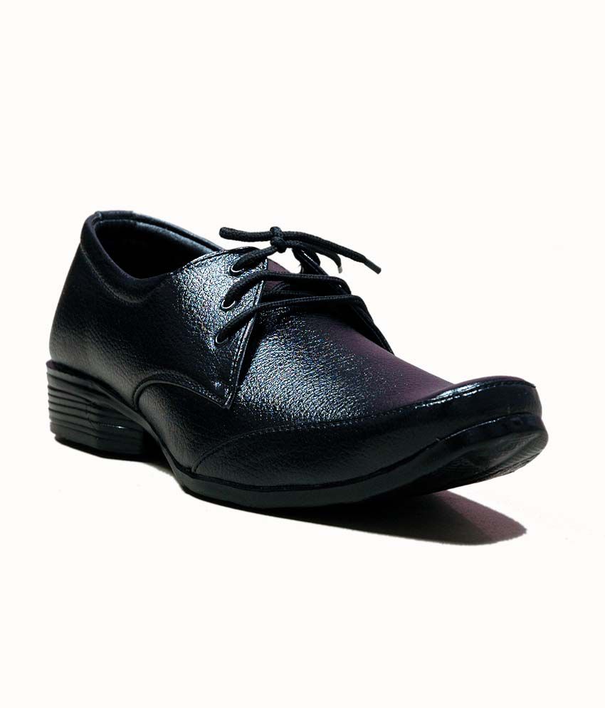 AT Classic Black Formal Shoes Price in 