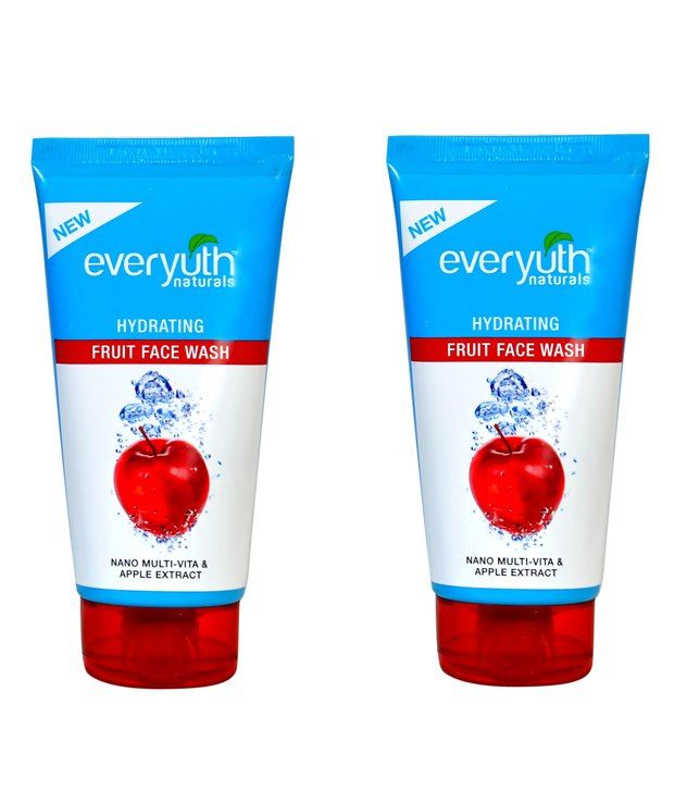 Everyuth Naturals Hydrating Fruit Face Wash (150 G) Pack of 2 Buy