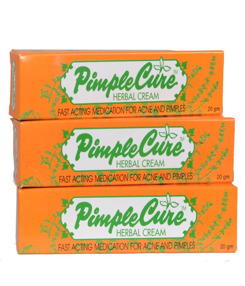 Pharm Products Pimple Cure Herbal Cream (pack Of 3) Buy Pharm Products